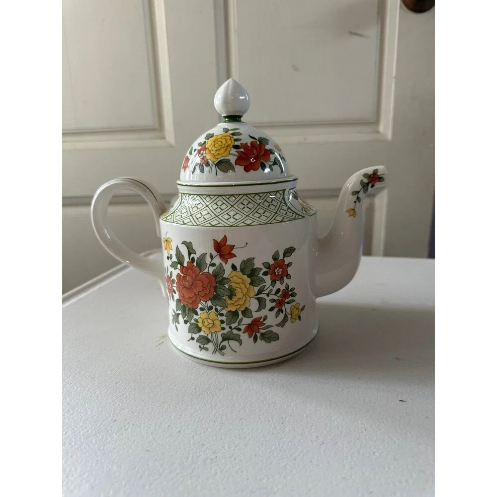 Villeroy & Boch Discontinued Summer Day Floral Replacement Piece Teapot Coffee
